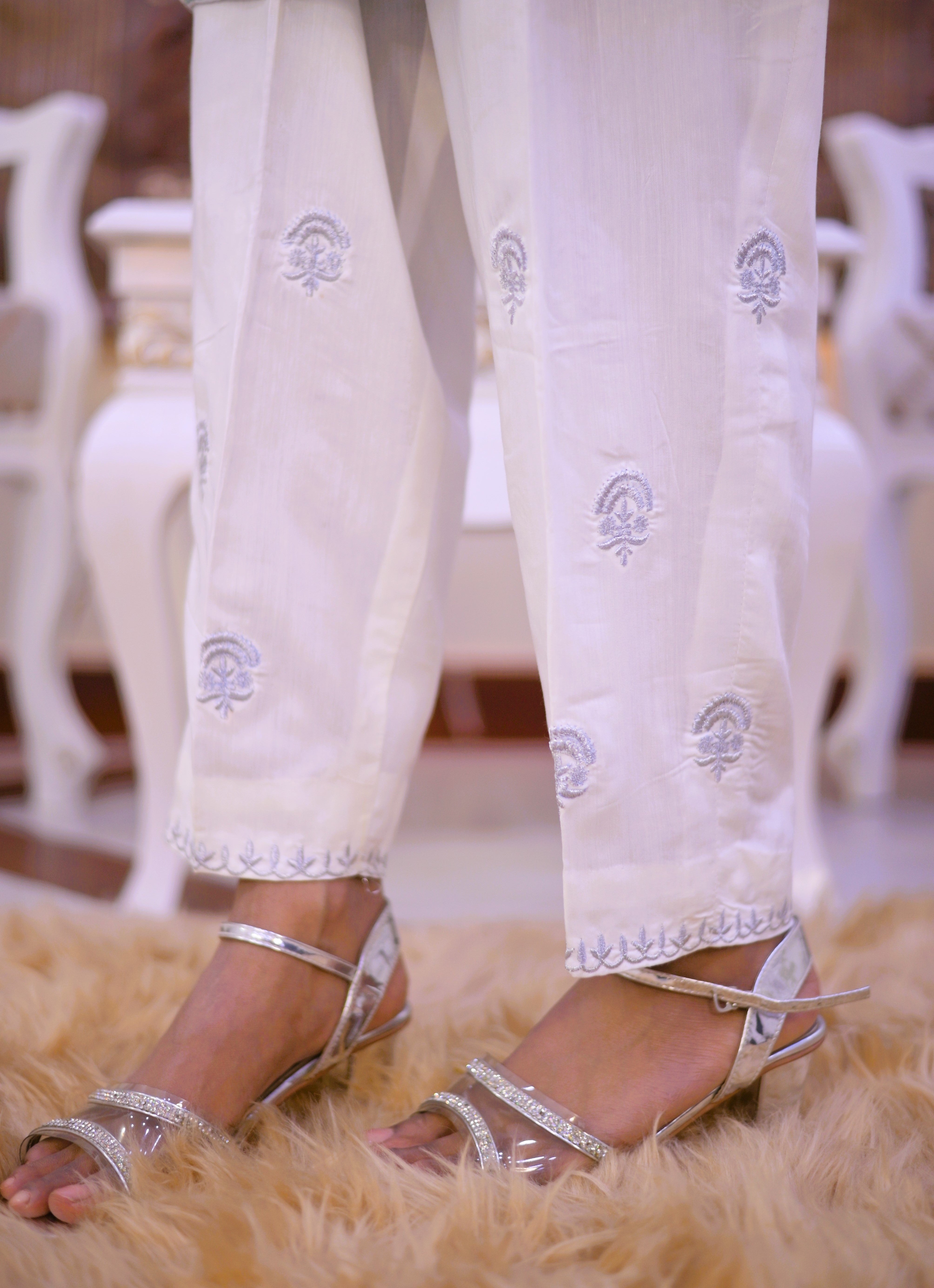 Bottom and hemline Trouser