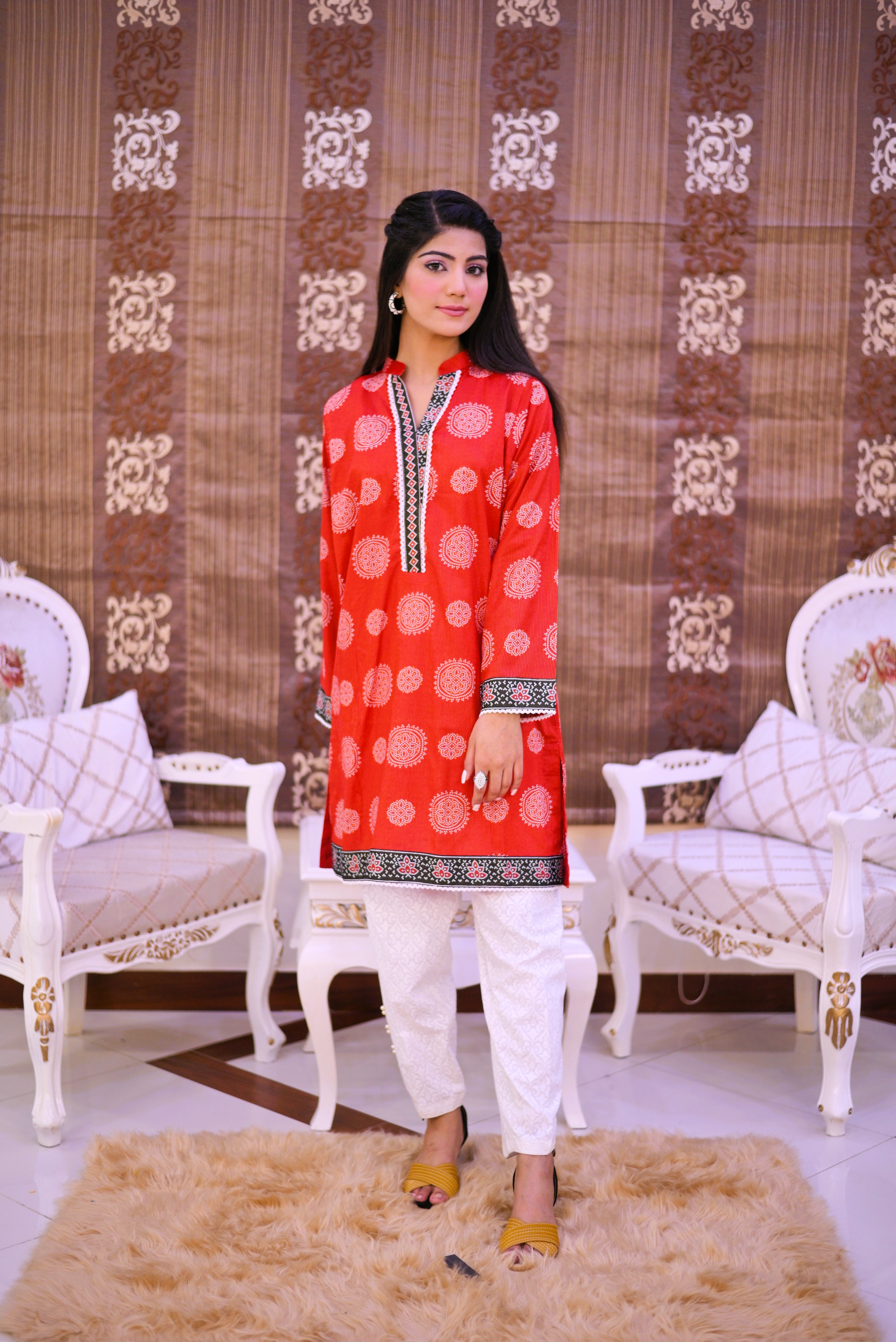 casual 2 piece short shirt & trouser