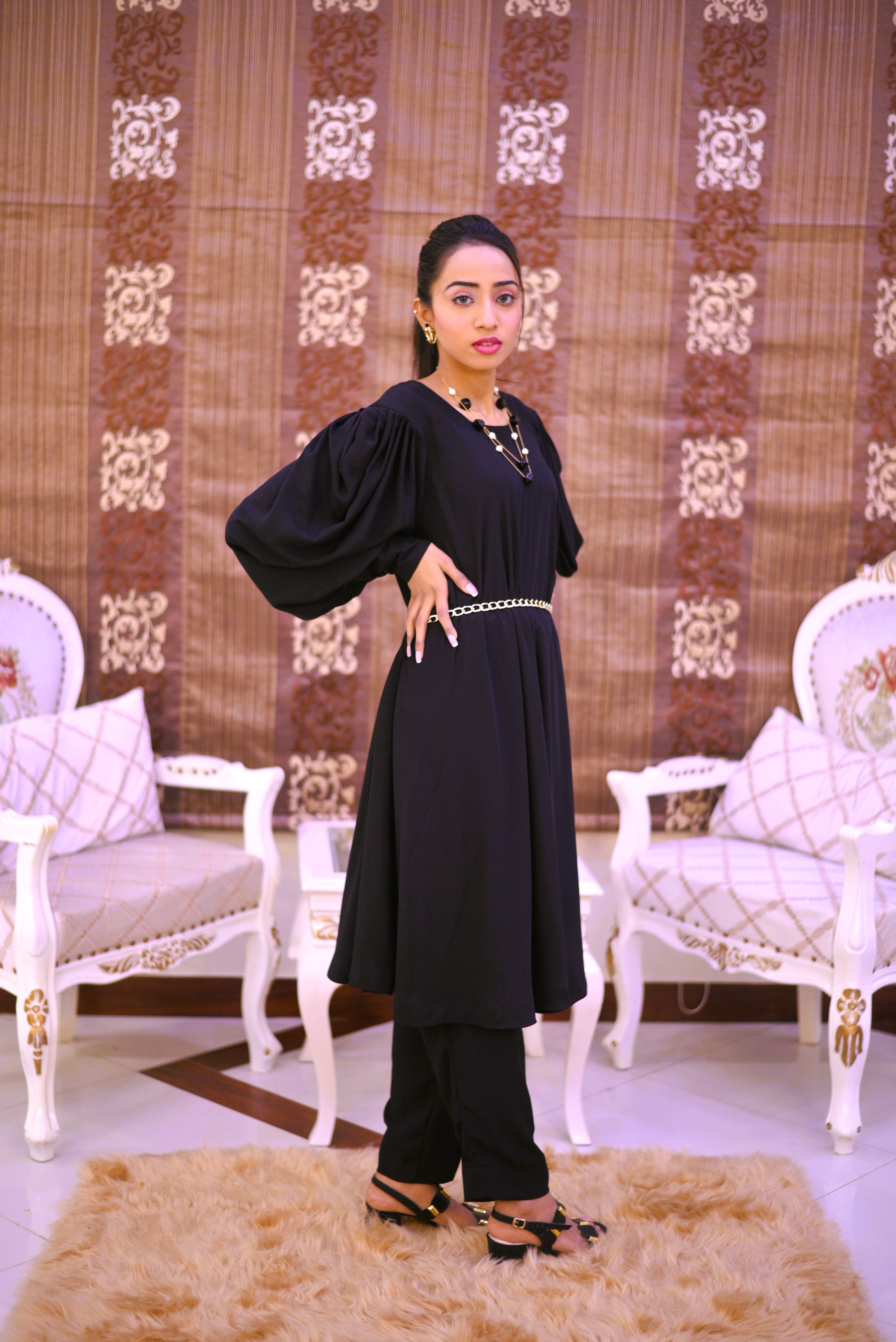 semiformal frok & trouser