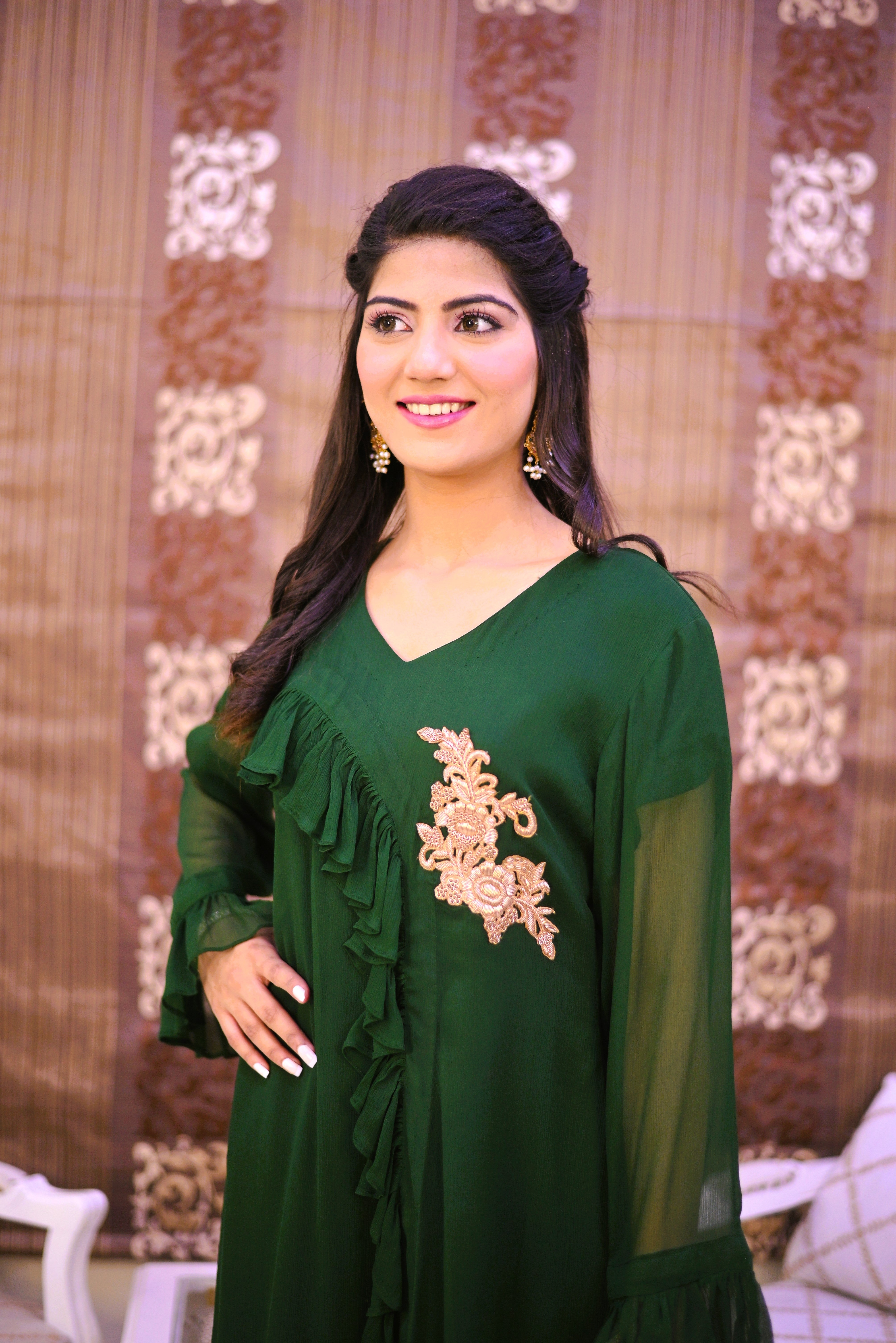 semiformal 2 piece frock & trouser