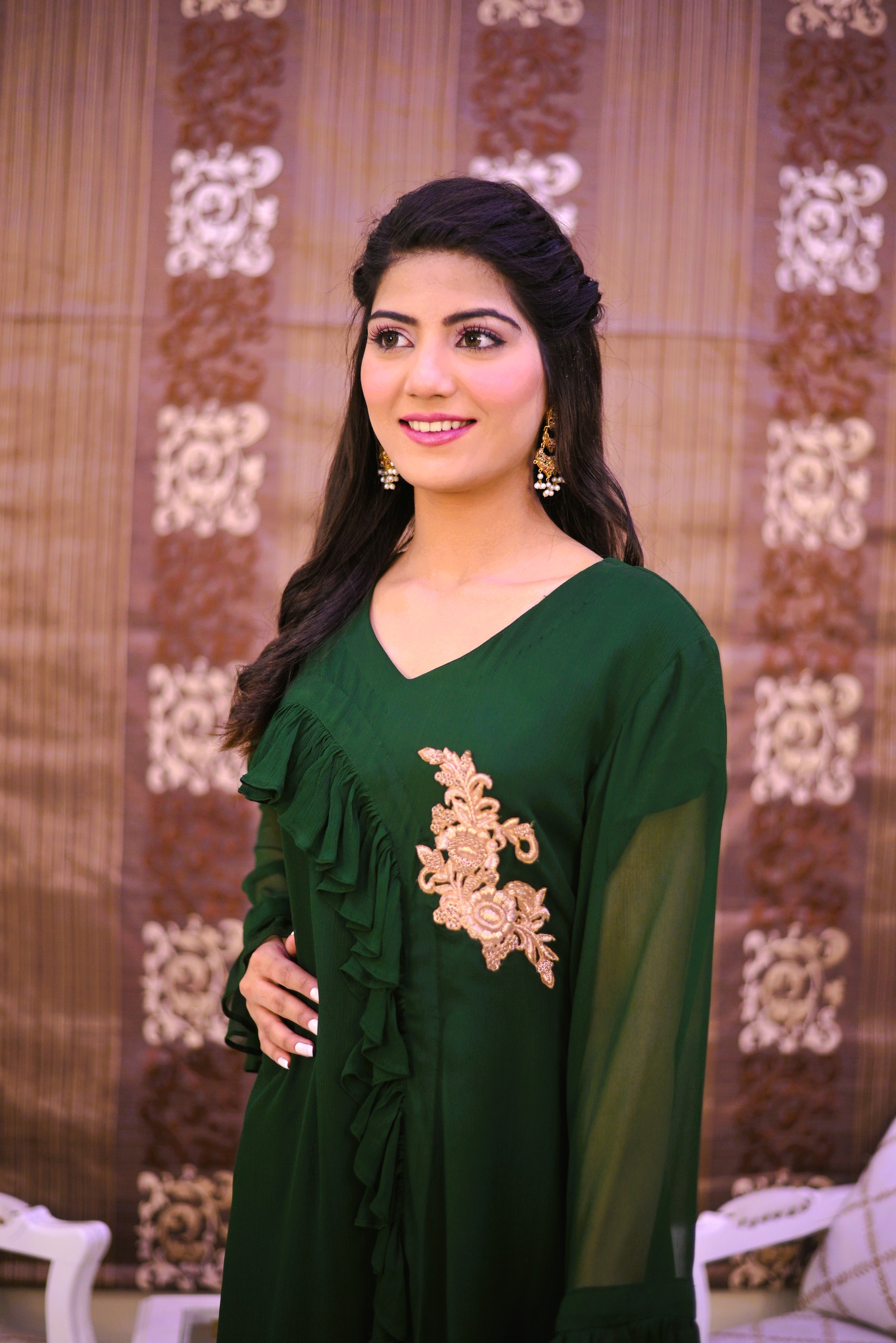 semiformal 2 piece frock & trouser