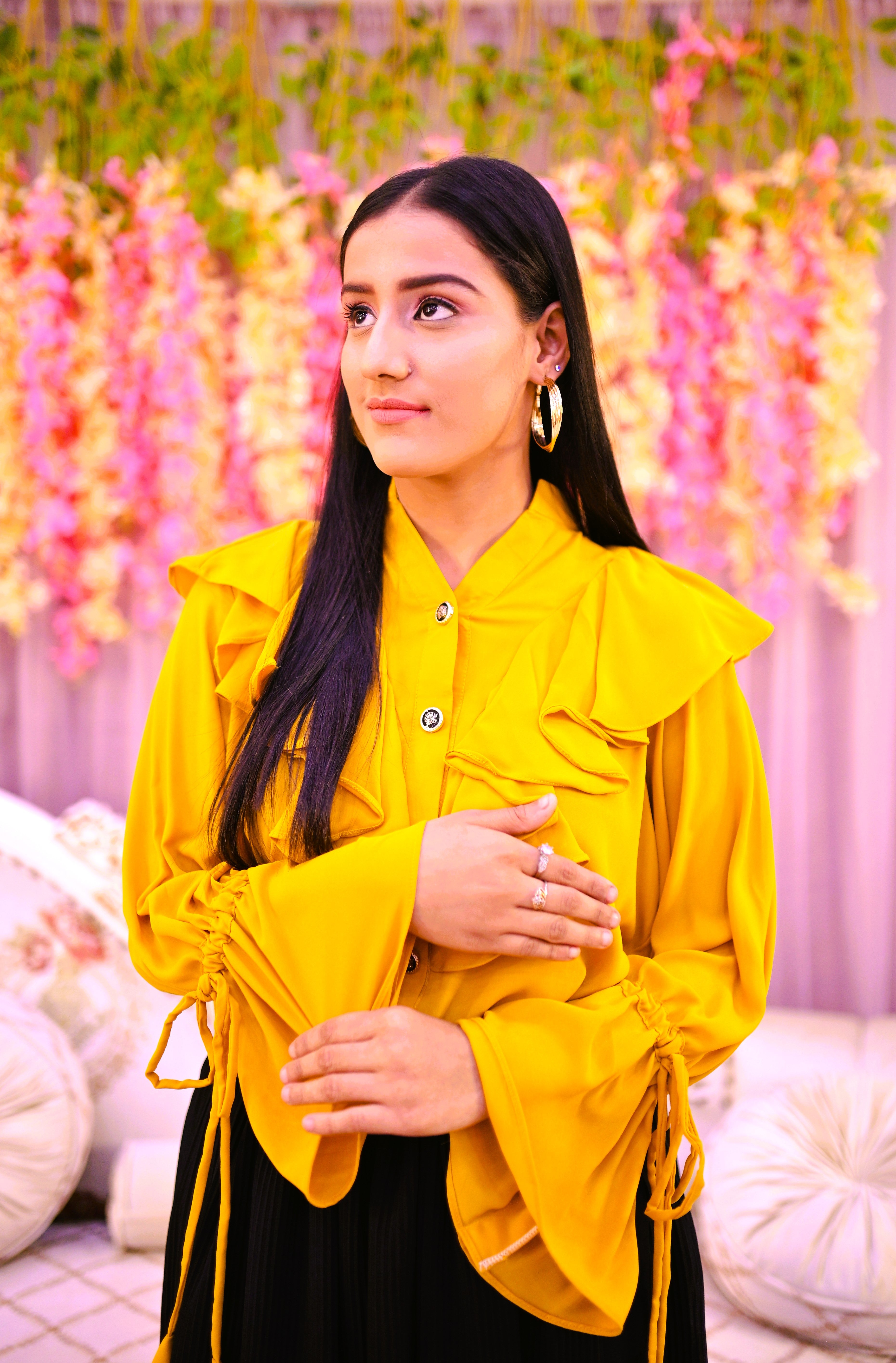 semiformal 2 piece shirt & skirt