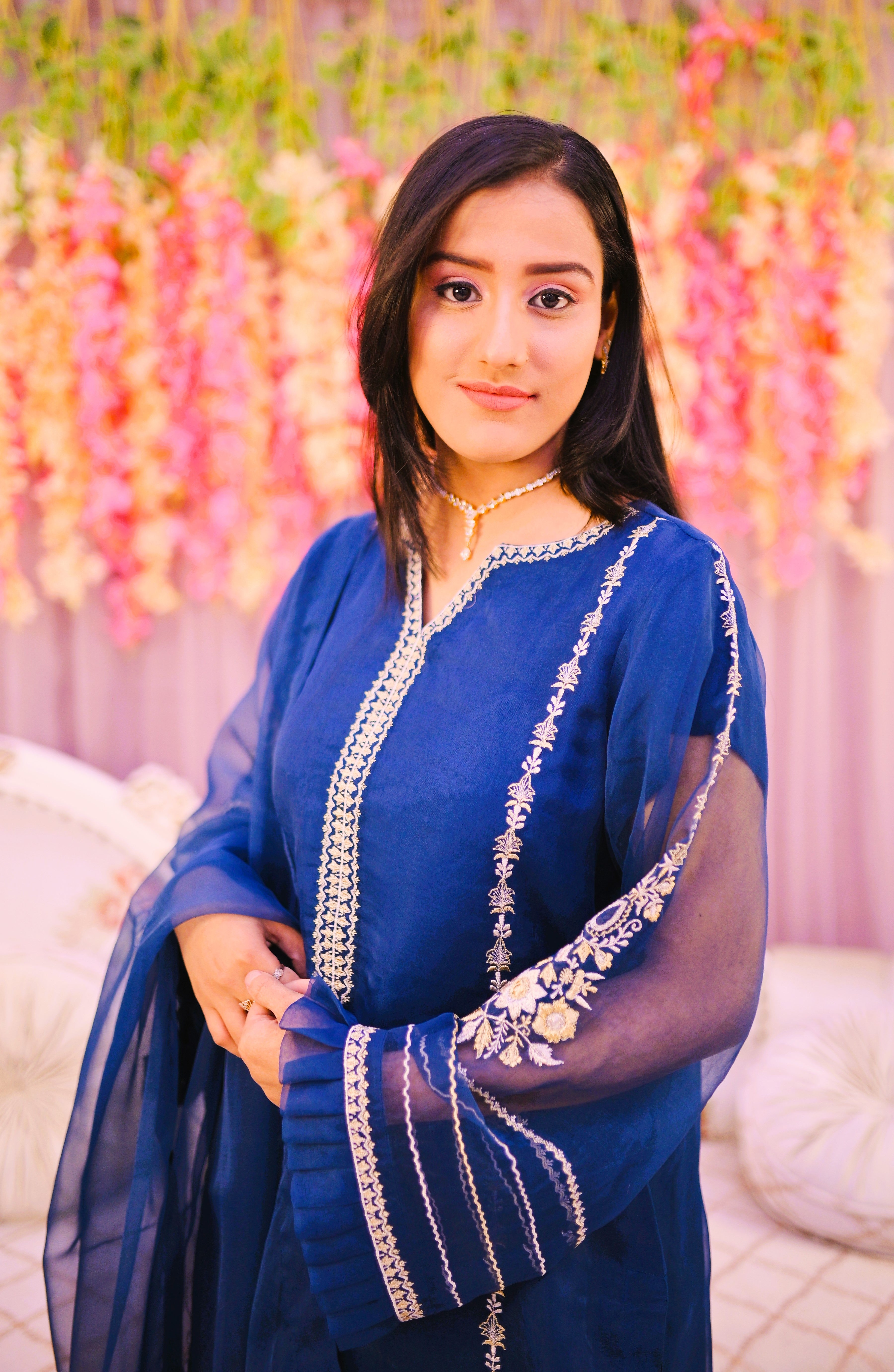 formal 3 piece shirt dupatta & trouser