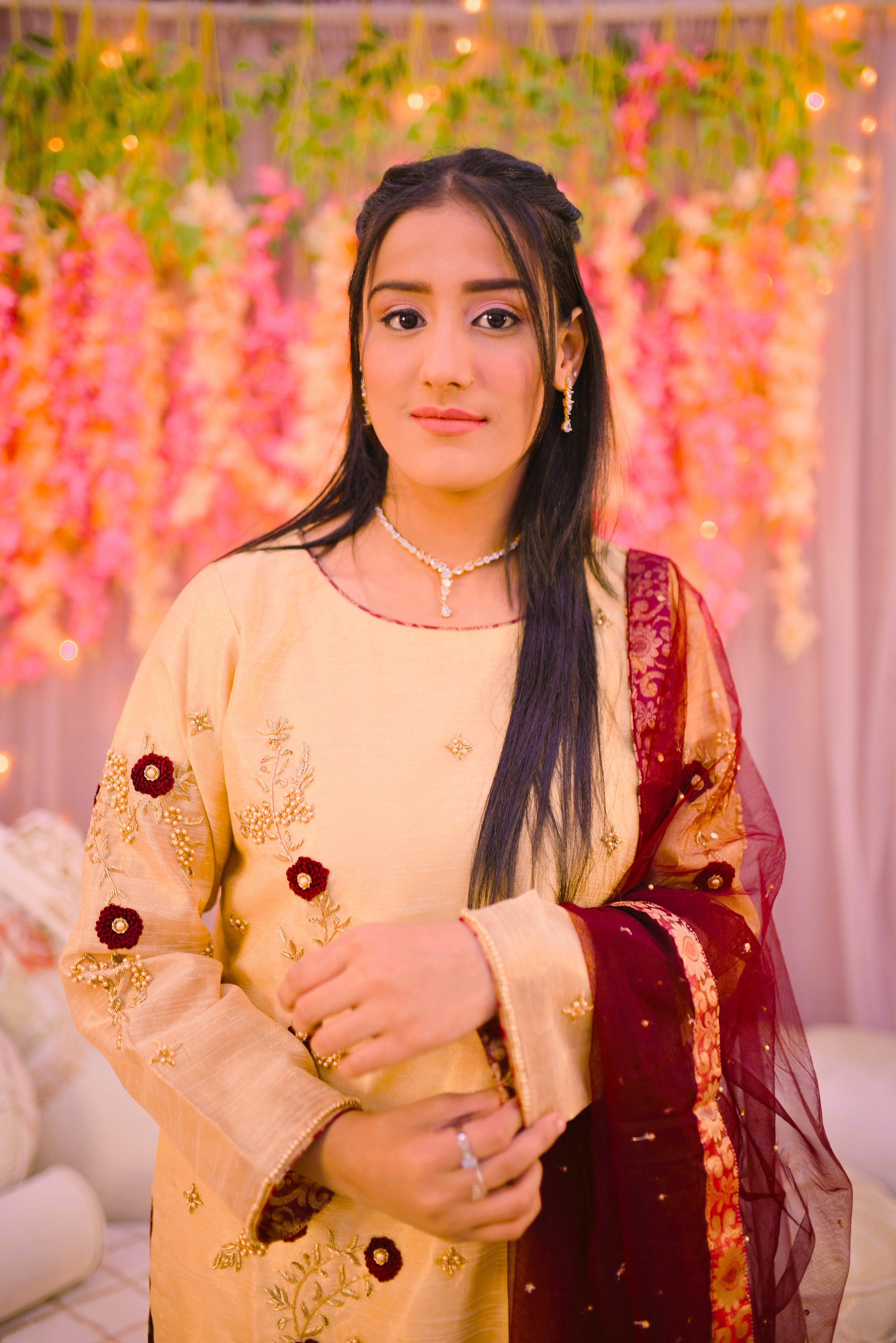 formal 3 piece shirt dupatta & trouser