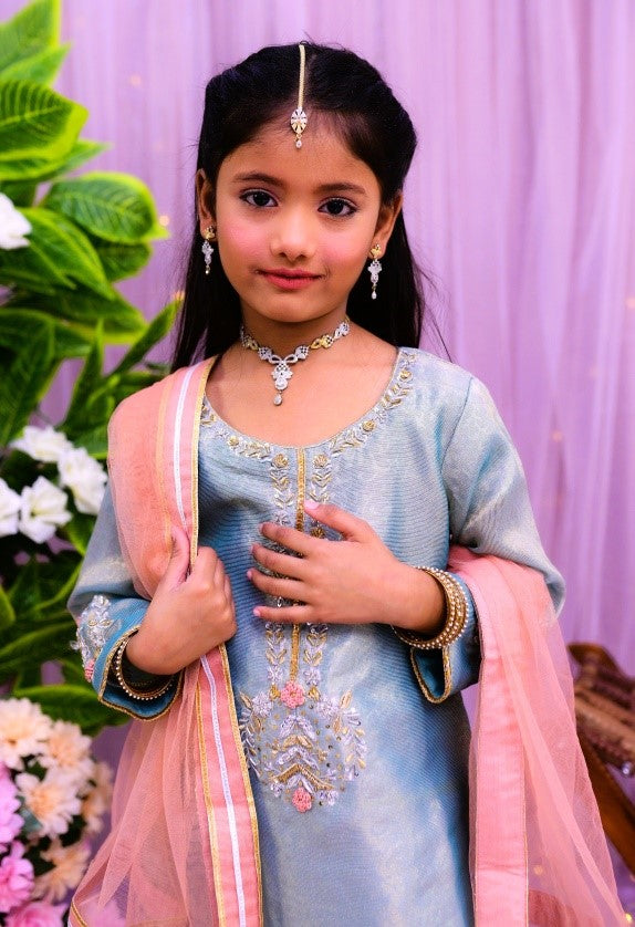 luxury 3 piece shirt garara and dupatta